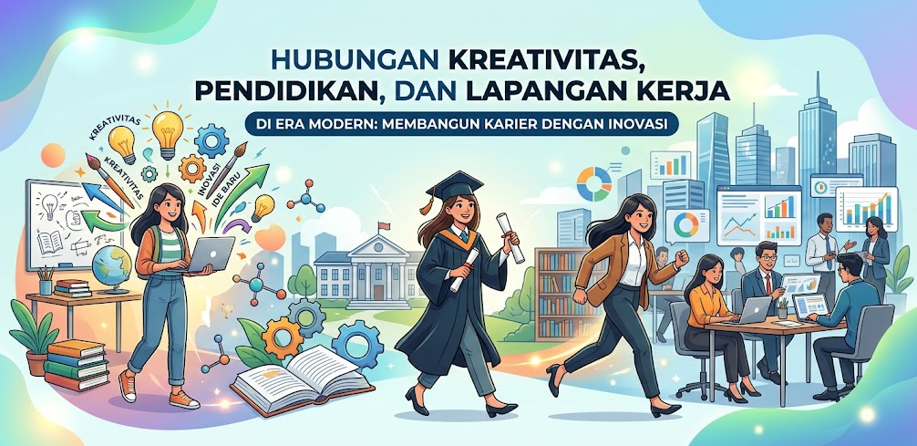 Hubungan Kreativitas, Pendidikan, dan Lapangan Kerja di Era Modern