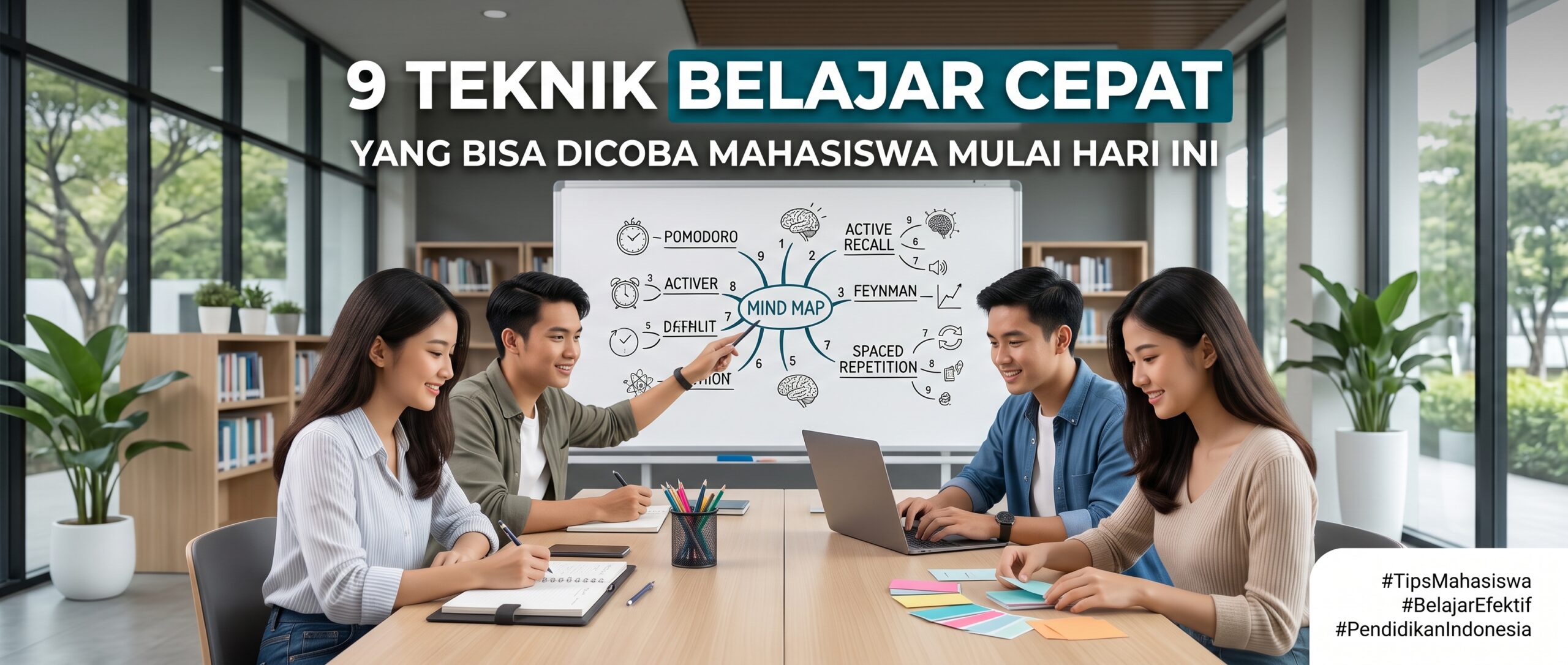 9 Teknik Belajar Cepat yang Bisa Dicoba Mahasiswa Mulai Hari Ini