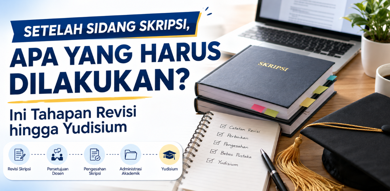 Setelah Sidang Skripsi, Apa yang Harus Dilakukan? Ini Tahapan Revisi hingga Yudisium